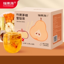 【福东海】竹蔗茅根雪梨茶120克（12克*10包）/盒 FDH02010190