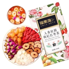 【福东海】人参桂圆枸杞红枣茶200g/盒 JIJDJD-558
