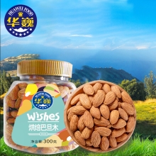 华巍美国原味巴旦木300g/罐