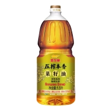 金龙鱼压榨本香菜籽油1.5L(非转压榨)