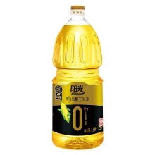 金龙鱼阳光零反式脂肪甾醇玉米油/非转/压榨/特级/1.5L