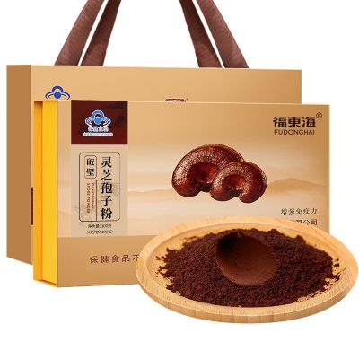 【金芝弘康】破壁灵芝孢子粉1g*100包/盒（配礼袋） FDH05020026