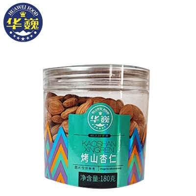 华巍烤山杏仁180g/罐