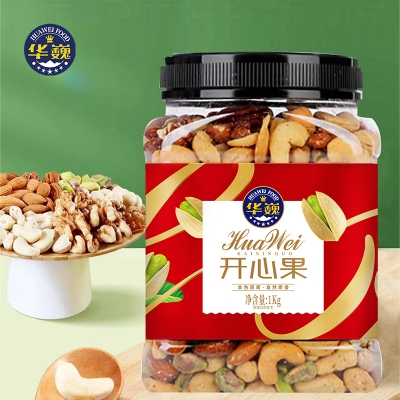 华巍实惠装 美国开心果 1000g/罐