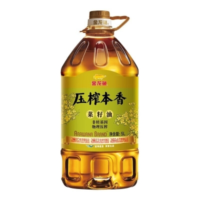 金龙鱼压榨本香菜籽油5L（非转压榨）688143