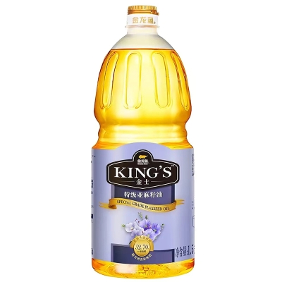 金龙鱼KING'S特级亚麻籽油1.5L 720677