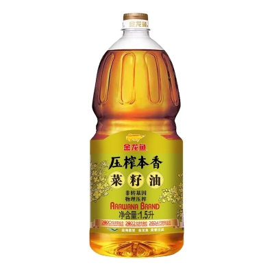 金龙鱼压榨本香菜籽油1.5L(非转压榨)