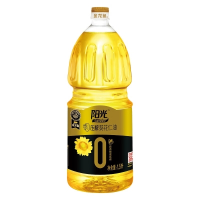 金龙鱼阳光零反式脂肪压榨葵花仁油/压榨/特级/1.5L