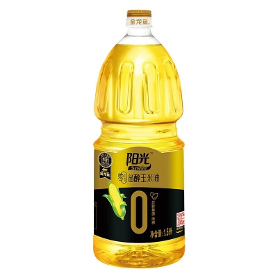 金龙鱼阳光零反式脂肪甾醇玉米油/非转/压榨/特级/1.5L