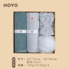 HOYO洗漱四件套7246（毛巾1条+束发带1个+干发帽1条+浴花1个）