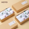 HOYO布艺印河马樱花礼盒毛巾两件套7357（毛巾2条）