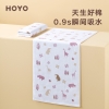HOYO布艺印河马樱花礼盒毛巾两件套7357（毛巾2条）