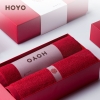 HOYO中国红毛巾2件套7240