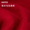 HOYO中国红毛巾2件套7240