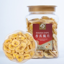 天生好果香蕉脆片300克