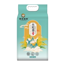 邻家饭香 东北大米 长粒香米 5kg/袋 真空双层包装 LJFX86-C