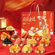【良品铺子】金选礼 礼盒803g