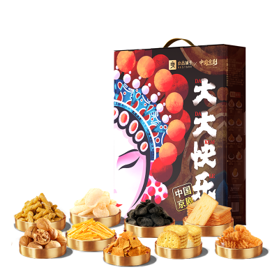 【良品铺子】大大大快乐礼盒1000g
