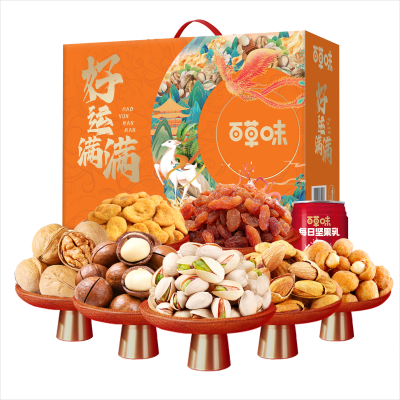 【百草味】好运满满礼盒1298g