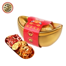 【徐福记】金元宝型巧克力礼盒200g