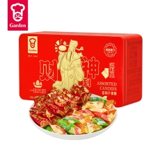 【嘉顿】一帆风顺财神礼盒什锦糖308g