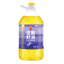 中粮悦润亚麻籽油4L