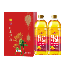 中粮悦润红花籽油礼盒1L*2