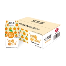佳果源100%橙汁200ml*12礼盒装