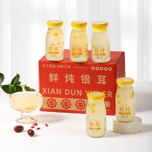 鲜山叔 鲜炖银耳羹200g*6瓶/1箱