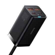 倍思GaN3Pro氮化镓桌面快充充电器2U+2C100W中规黑色 CCGP000001