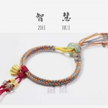 馬传玉 藏式精编好运连连智慧手绳 大小可调节 MCY097