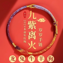 馬传玉九紫离火转运手绳 可调节 MCY079