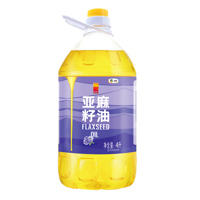 中粮悦润亚麻籽油4L
