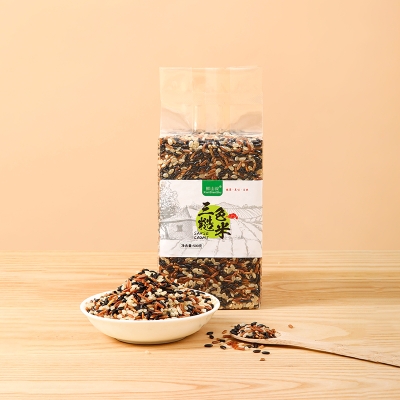 鲜山叔 三色糙米500g/1袋