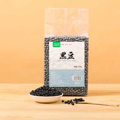 鲜山叔 东北黑豆1.25kg/1袋