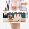 高太白圆如意保鲜碗3件套6寸映雪大碗*2，盖子*2， 包*1 GBXW103