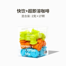 三顿半丨超即溶咖啡丨快饮+系列丨2g*27颗混合装