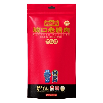 美缀美城口老腊肉（精后腿）300g