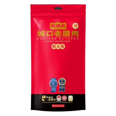 美缀美城口老腊肉（精五花）300g