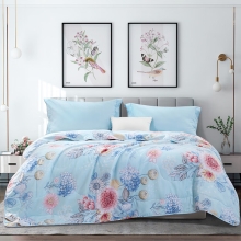 富安娜 七孔抗菌印花夏被-流光若梦 152*210cm(250g)
