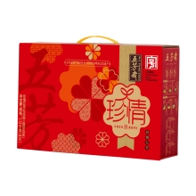 五芳斋珍情五芳粽子礼盒1120g/盒8只粽子