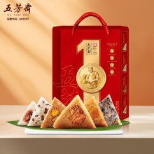 五芳斋情享五芳粽子礼盒1200克/盒12个粽子