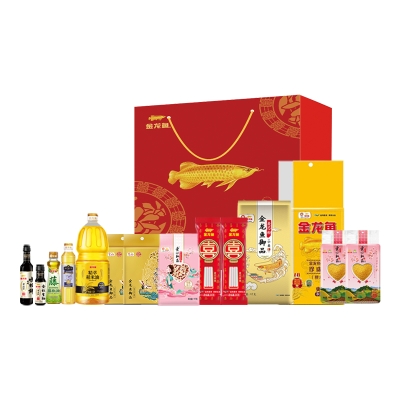金龙鱼粮油礼盒金龙鱼伴手礼268型7650g tbjly25-11