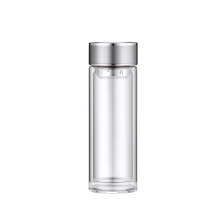 博堡优享双层玻璃杯BYXB-300GY 灰色 300ml 1只