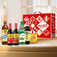 海天·T优生活调味品礼盒-经典装2400ml+780g