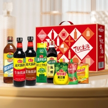海天·T优生活调味品礼盒-超值装2800ml+1295g