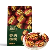 疆果乐疆果果枣夹核桃280g