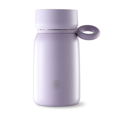 博堡BOBER悦心温显保温杯 白色/紫色350mL BYXB-350