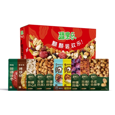 疆果乐疆果果新疆印象·坚果盛宴礼盒(大号A款）2320g