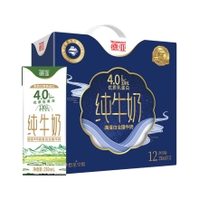 德亚4.0g 新西兰进口高蛋白全脂纯牛奶250ml*12礼盒(梦想星空版）